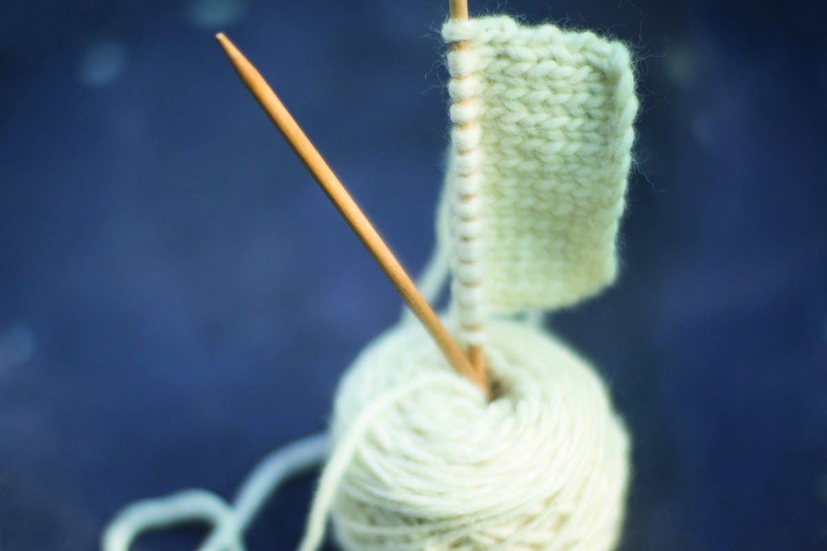 Learn to Knit: Handwarmers