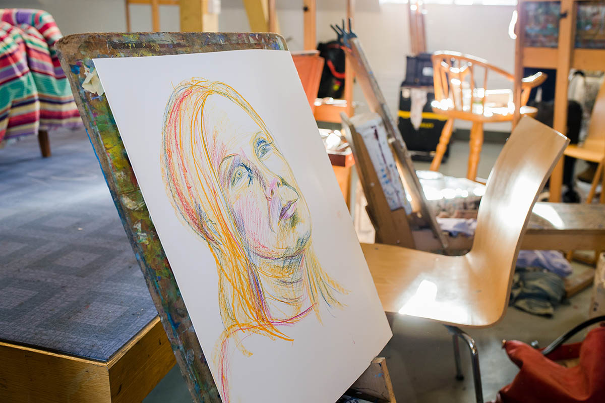 Portrait Drawing and Painting (14 - 17 yrs)