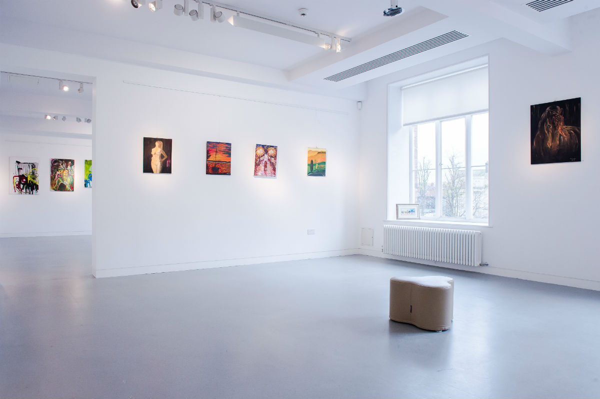 Gallery space at The Crescent
