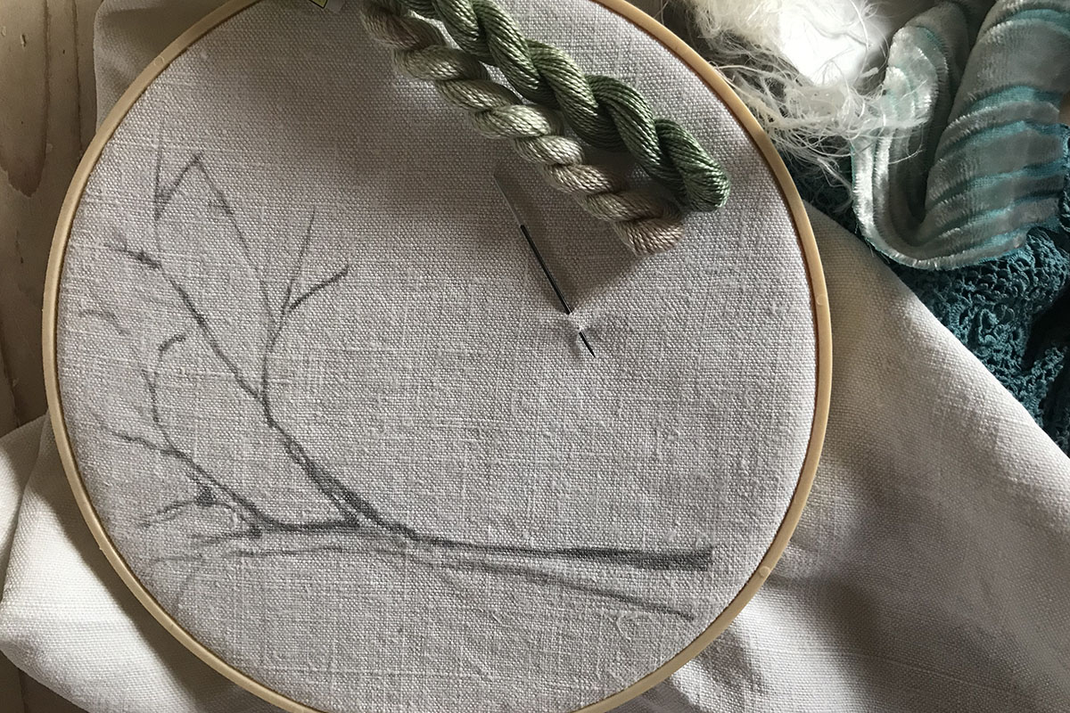 Freestyle Embroidery: Landscape
