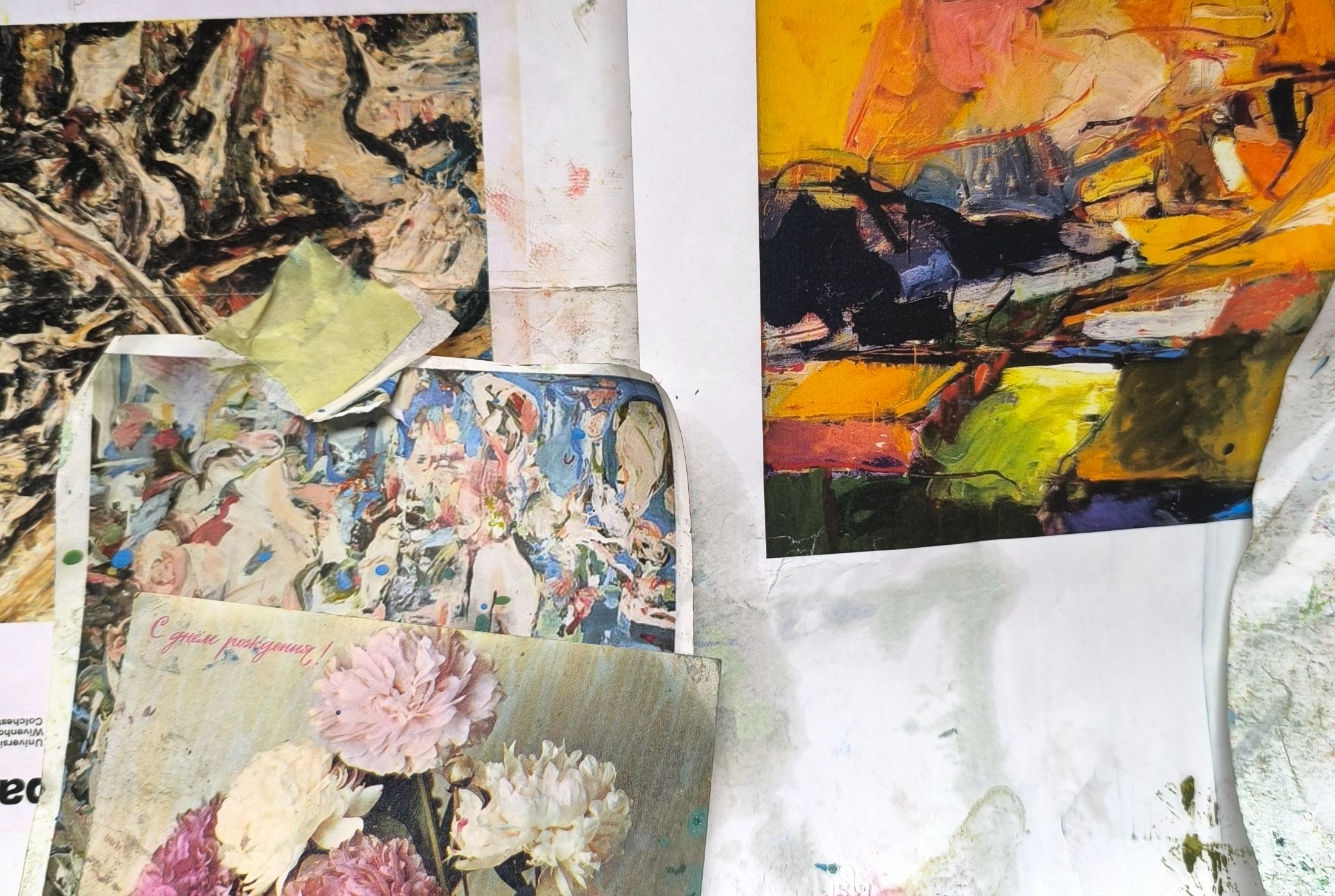 abstract painting developing a personal practice
