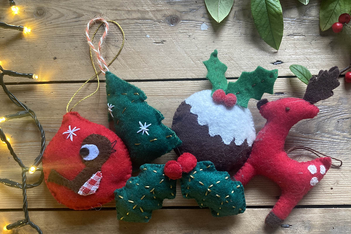 Sew Your Own Christmas Decorations