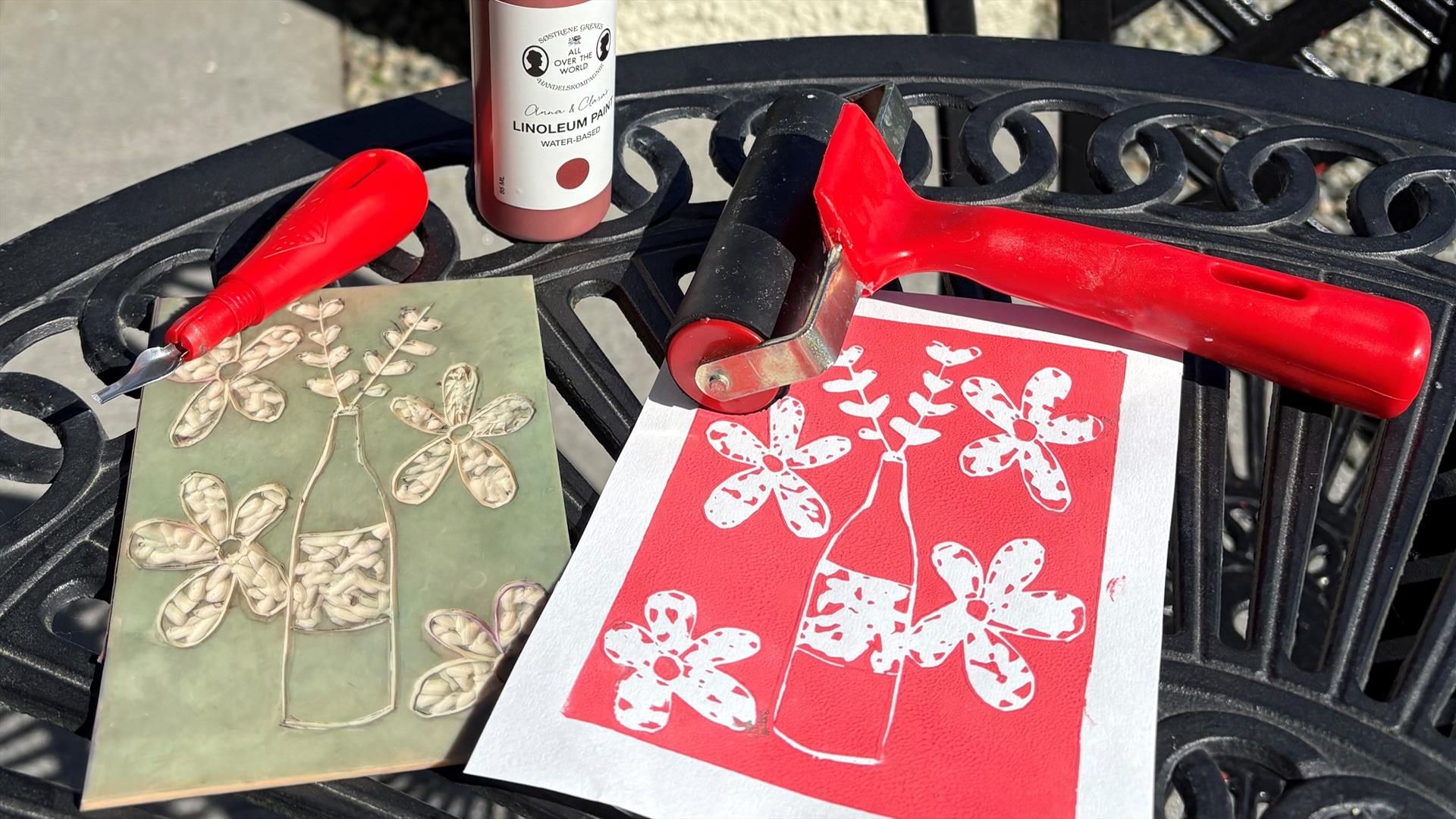 lino printing for beginners