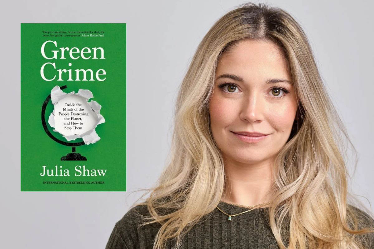 NI Science Festival presents Green Crimes with Julia Shaw