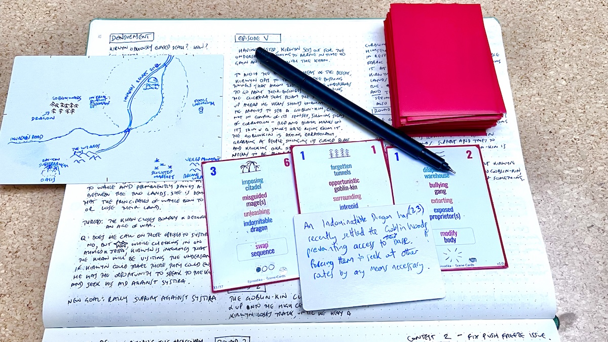 Episodika: An Episodic Storycrafting Game