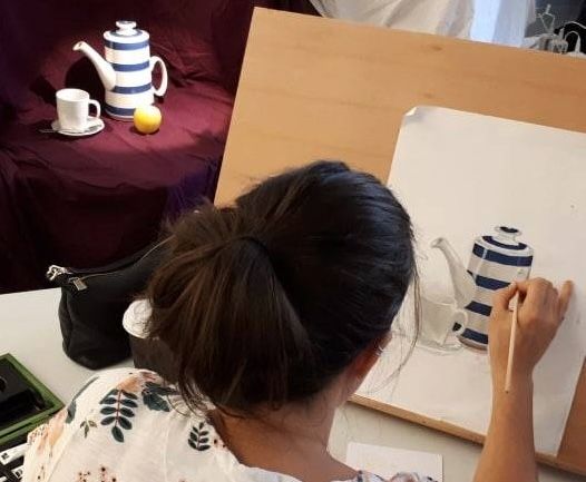 draw and paint a still life natasha